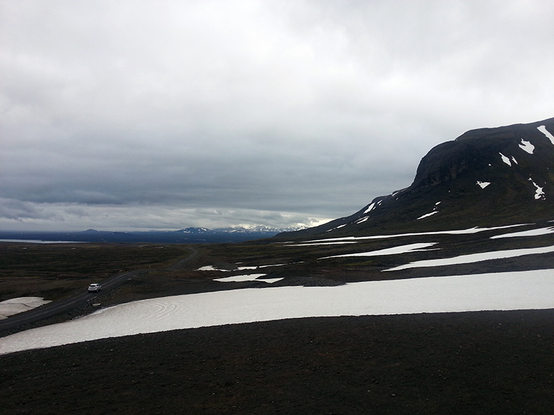 Langjokull (der lange Gletscher)