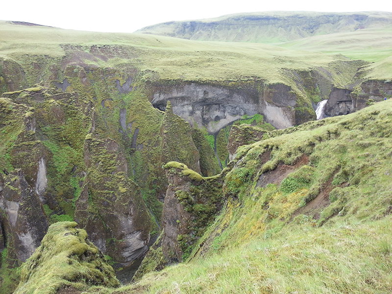 Tuffschlucht Fjaðrárgljúfur