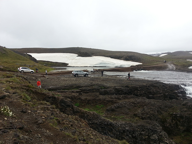 Das Gebiet Langjökull 