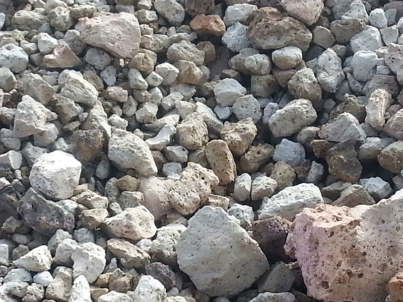 Bimsstein-Mine westlich vom Vulkan Hekla