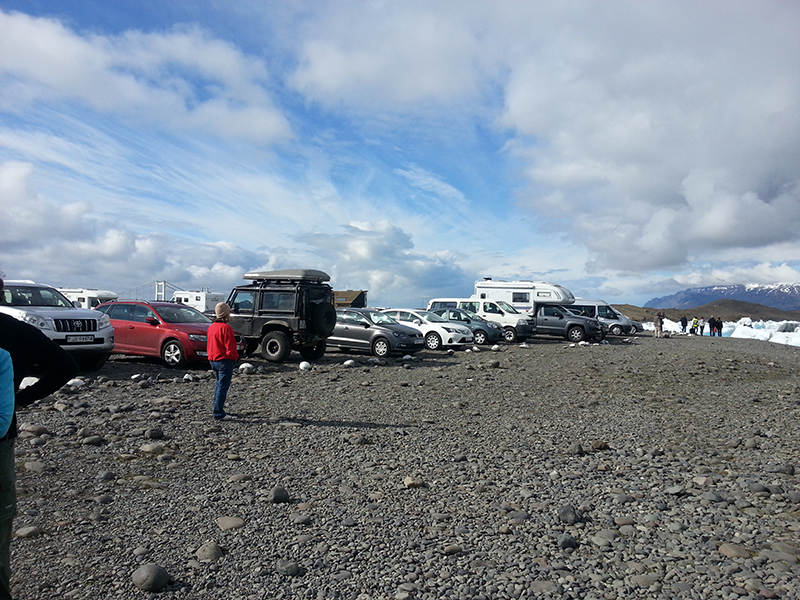 Bootsfahren auf der Gletscherlagune
