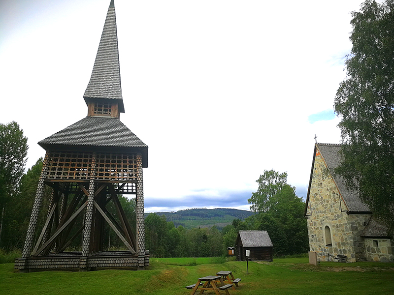 Kirchplatz am Indalsvägen